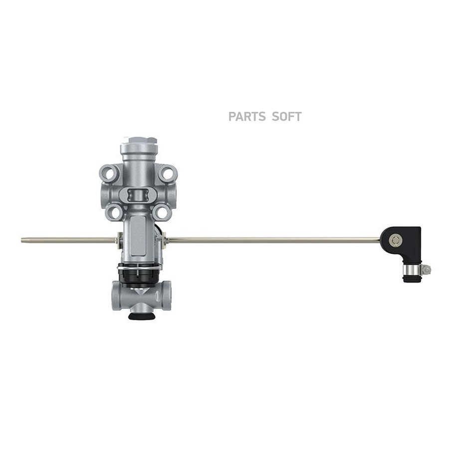 Кран уровня пола прицепа, без фитингов 5 вых. 2хM16 + 3хM12 4640061007