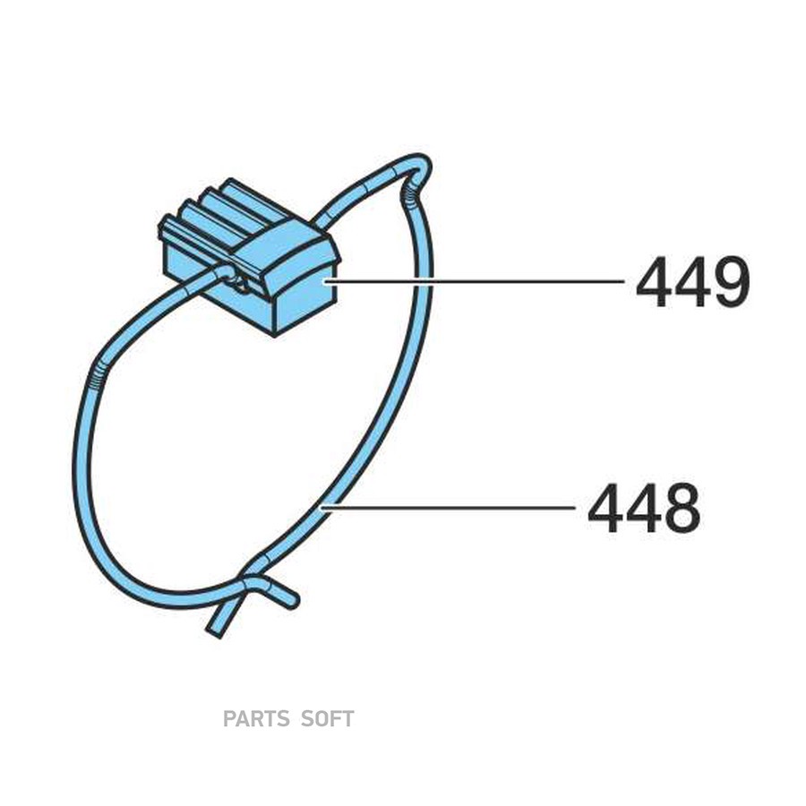 Кольцо BPW / пружинное гайки оси - Ecoplus1+3 в сб. с стопорным клином