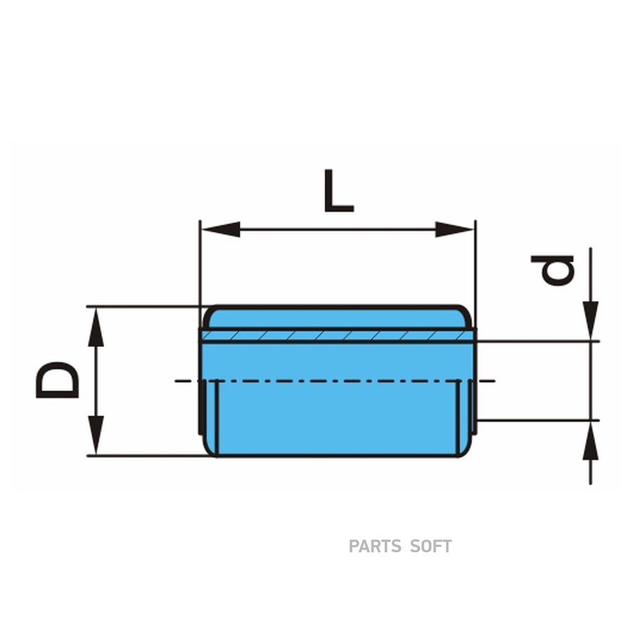 Сайлентблок BPW / полурессоры -  70mm . ?30-?60-72L . м-р-м /
